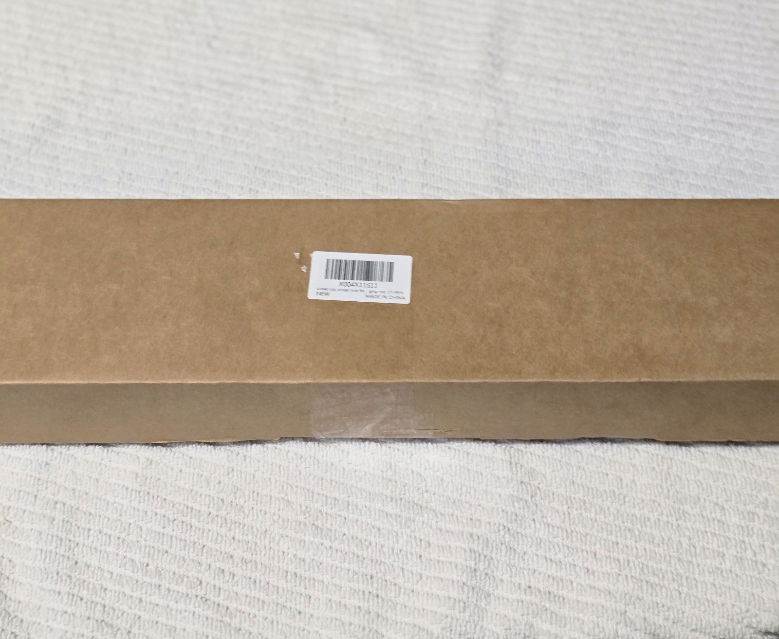 Heavy Duty Tension Closet Rod Adjustable 17″-69″ No Drill Clothes Hanging Black