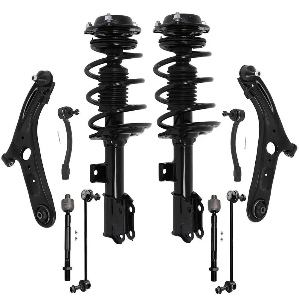 10Pcs Front Suspension Struts Kit For Hyundai Elantra 2011-2016 Complete Assembl