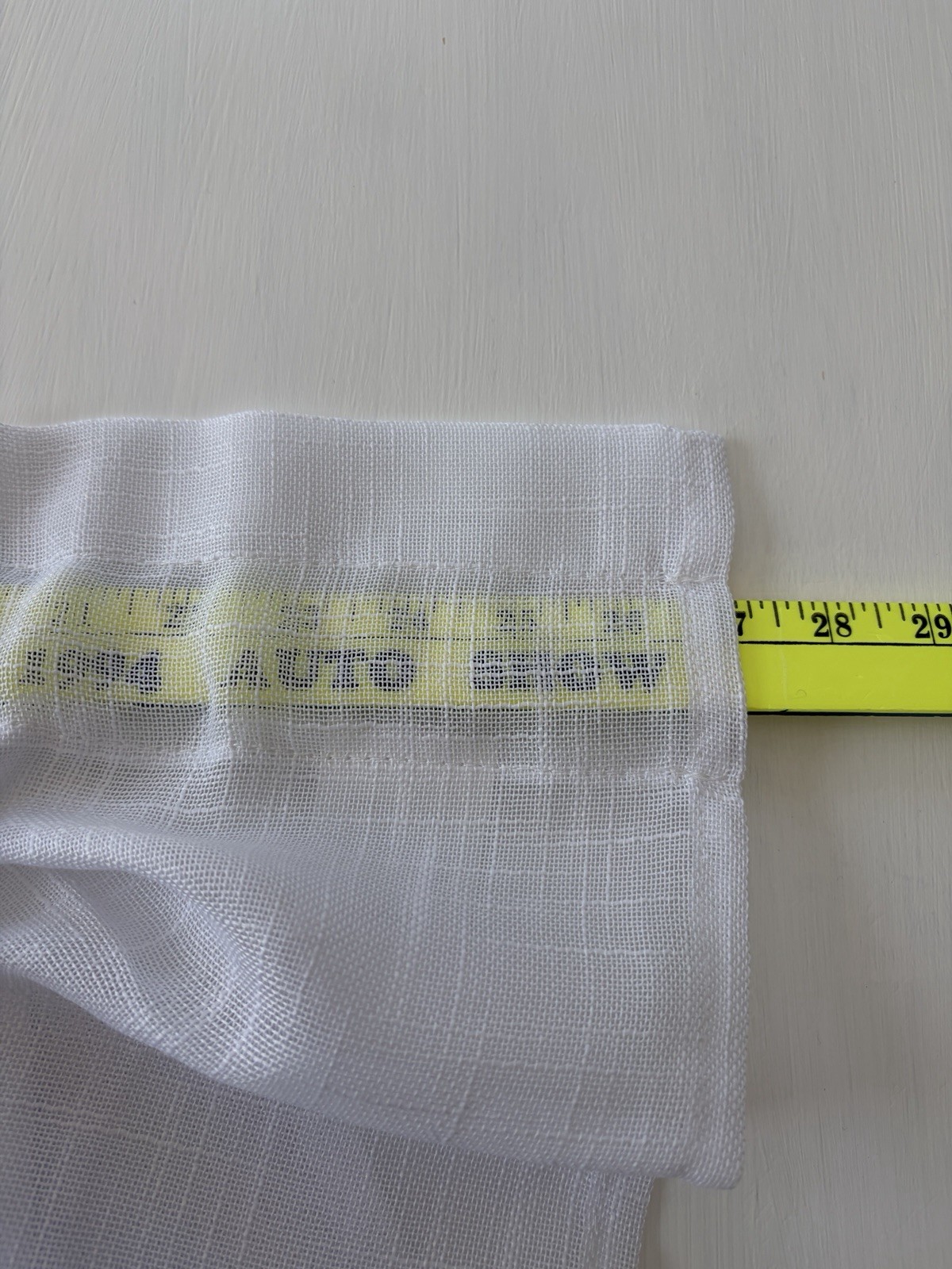 3pc Kitchen Curtain Set 2 Tiers & 1 Valance Top 54”W x 15”H & Bottom 54”W x 36”H