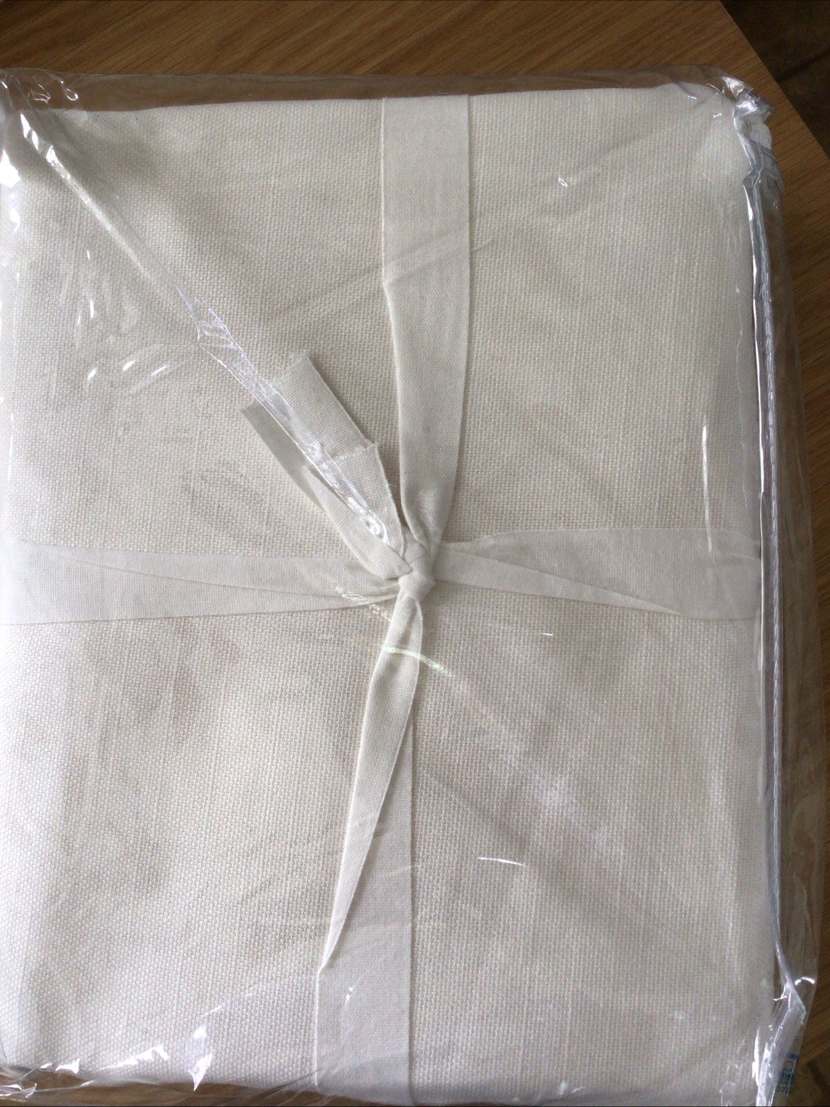 Pottery Barn Broadway Rod Pocket Curtain 2 panels IVORY 50″ x 84″