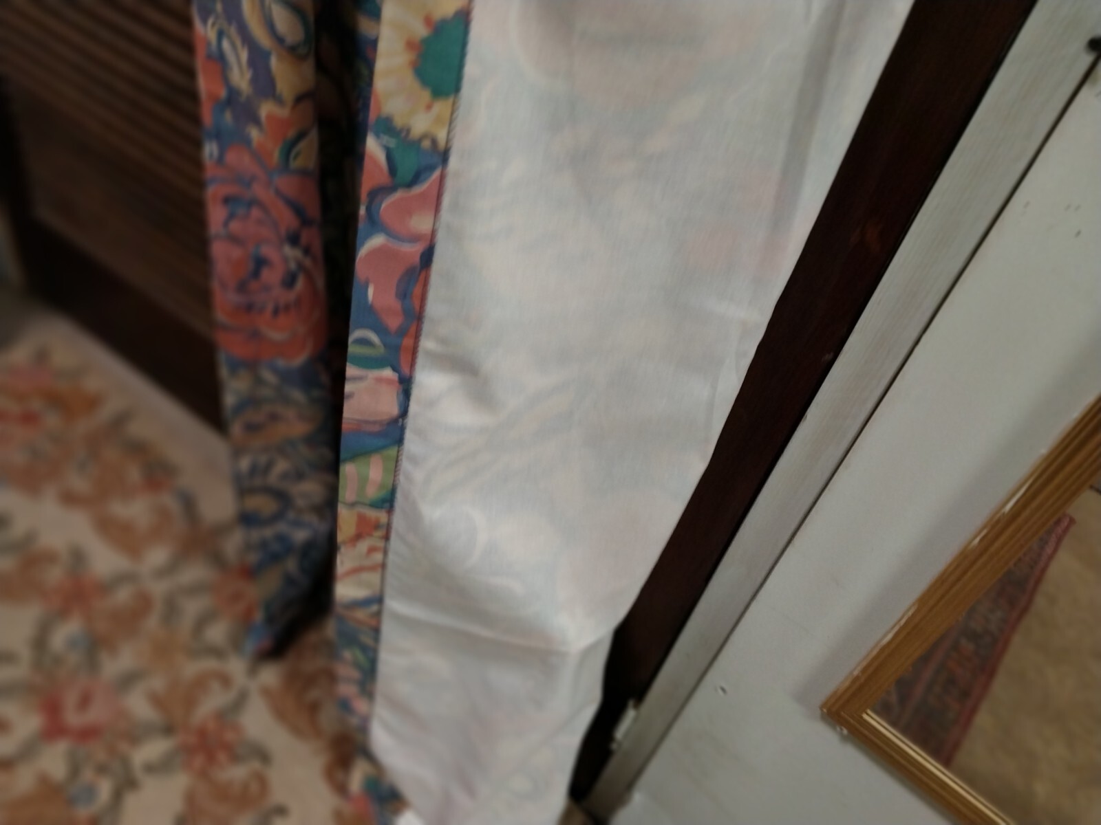 Vintage Collier Campbell Drape Tambourine 84″Long NEW One Single Panel-Chintz