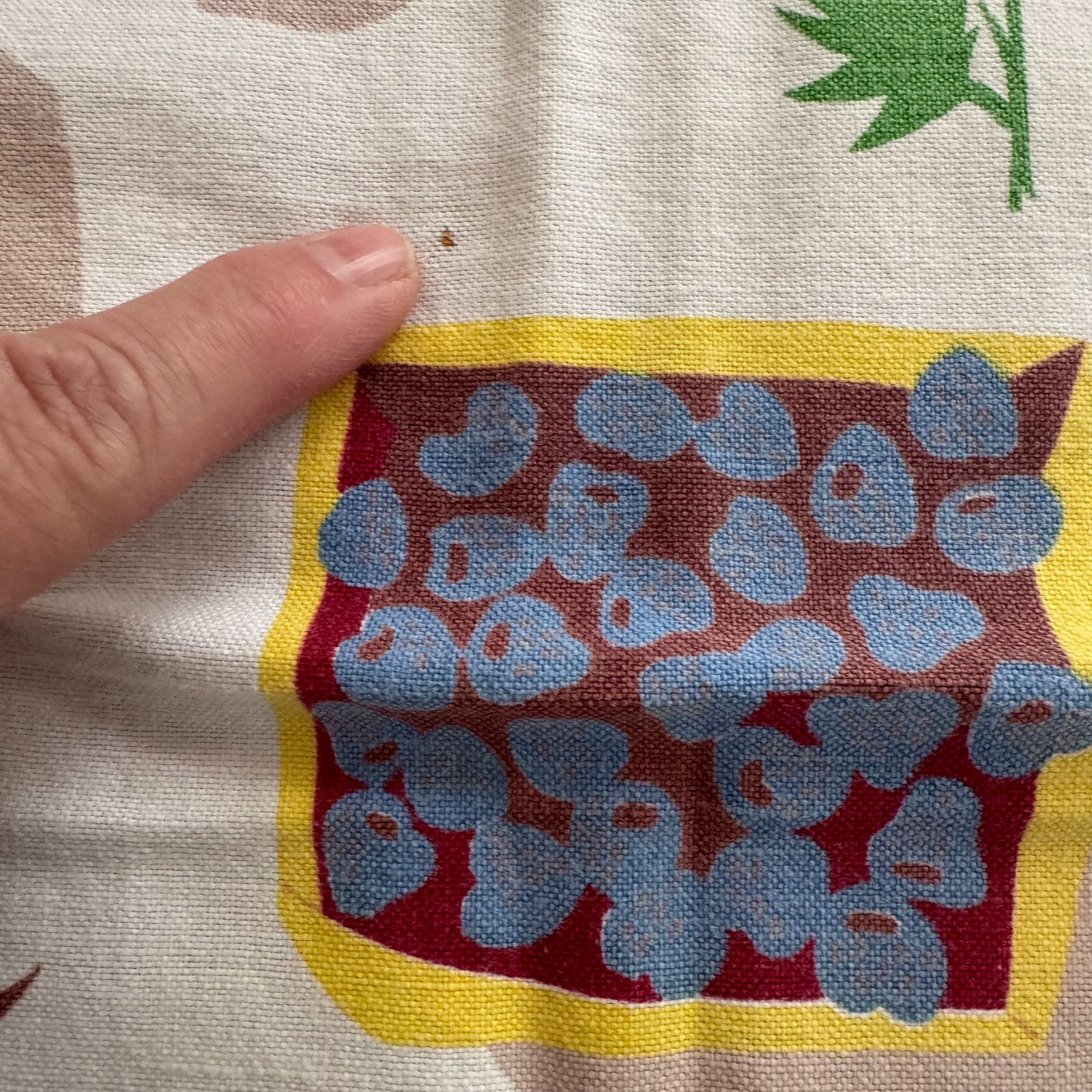 Vintage Fruit Themed Curtain Panel Square Table Runner Set Cottage Farmhouse