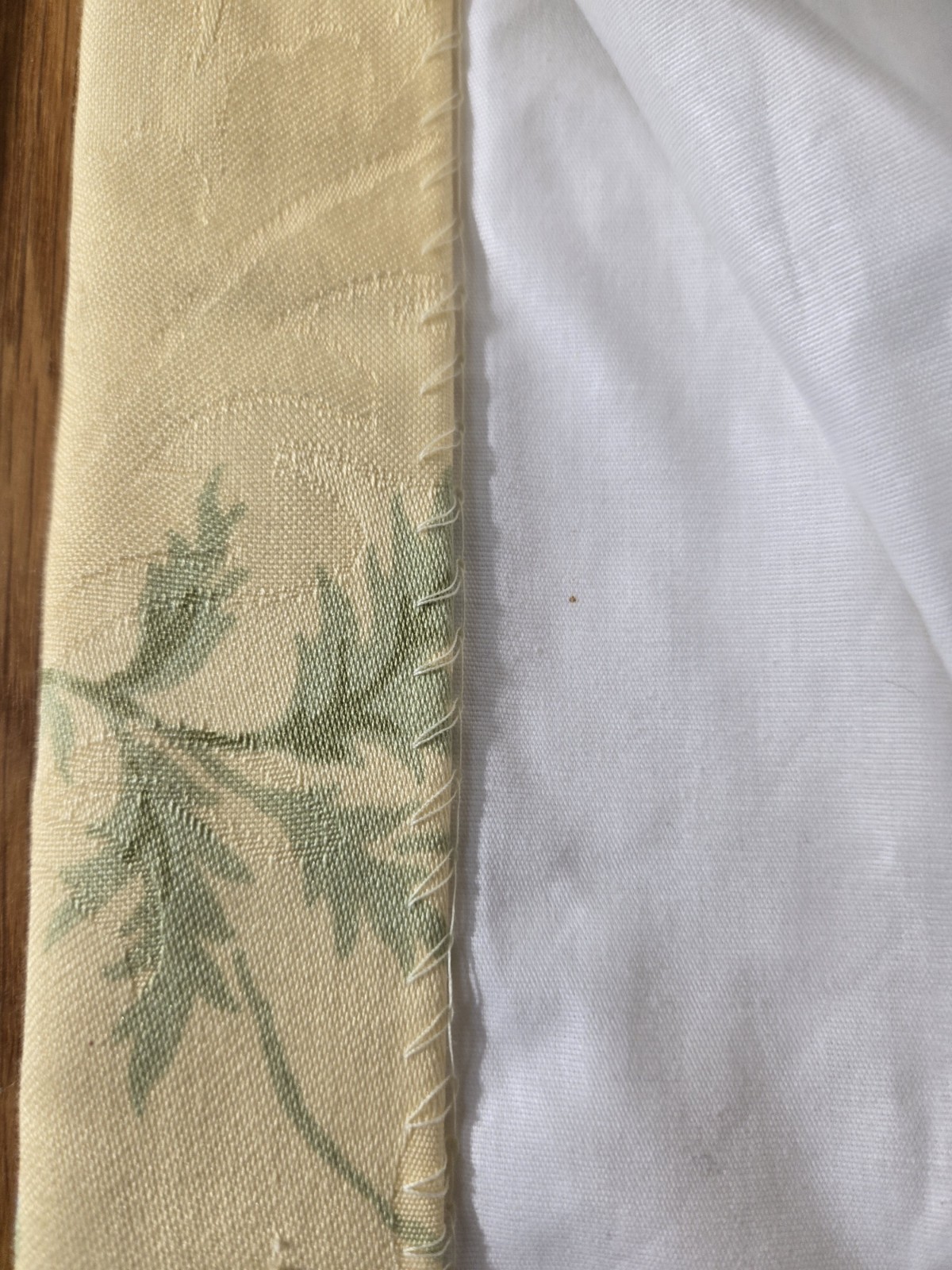 2 Custom English Country Cottage Rose Yellow Multi Pinch Pleat Drapes W30xL86