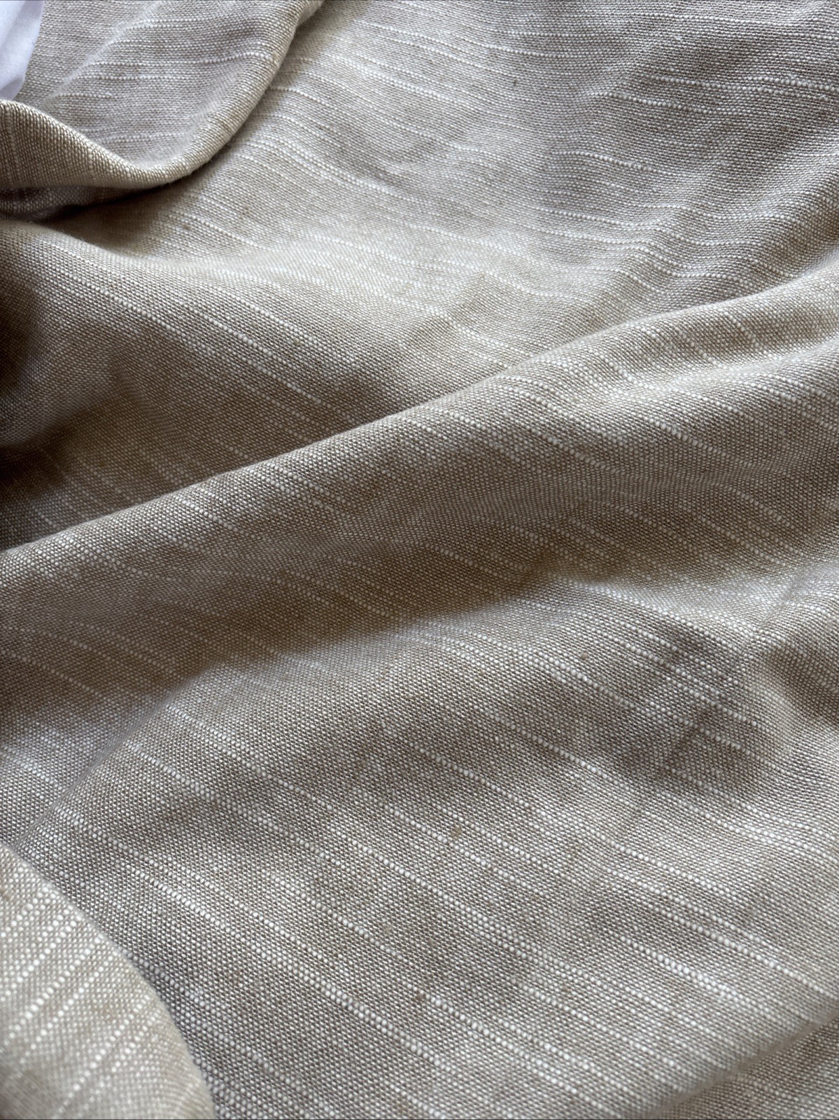 Pottery Barn Emery Linen Light Filtering Drapes Curtains Panels 48 X60” Oatmeal
