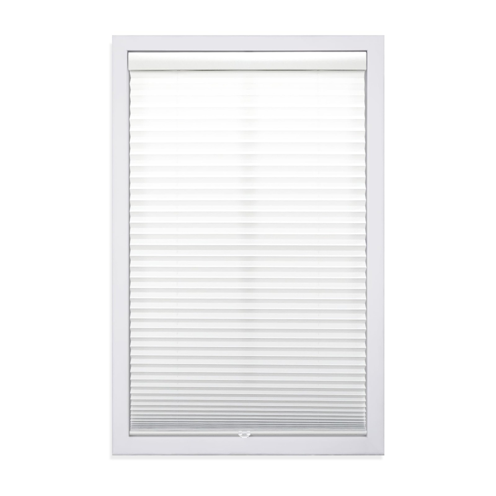 DEZ Furnishings QDWT250720 Cordless Light Filtering Pleated Shade, 25W x 72L Inc