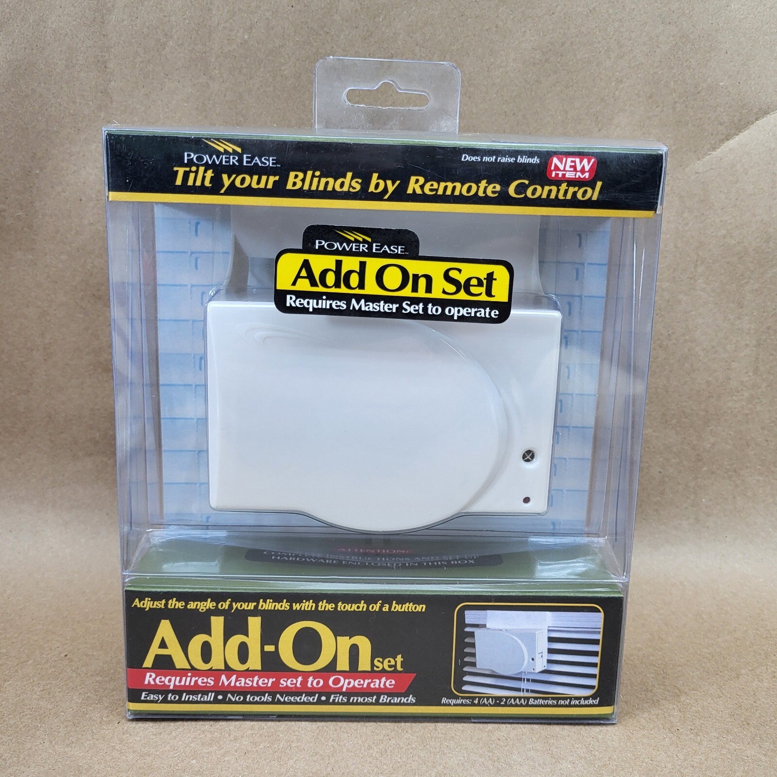 New Power Ease Open Close Blinds Add On Unit (No Remote)