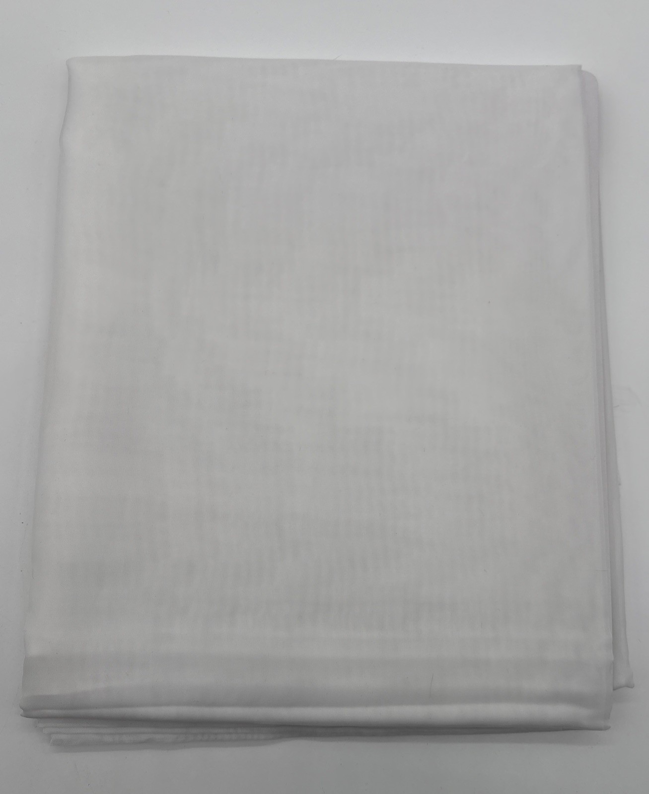 Sheer White Curtains 96” Light Filtering Rod Pocket 2 Panels New