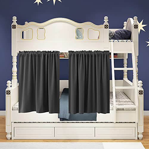 RV Curtains Blackout Privacy Insulation RV 34″W x 36″L (Pack of 2) Dark Gray