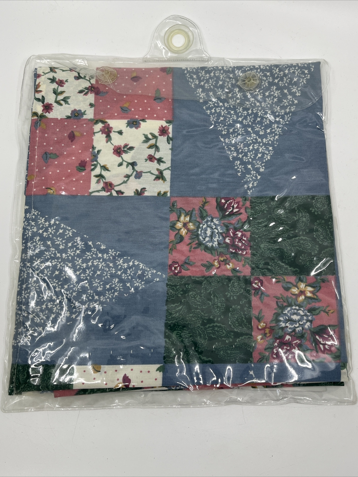 Vintage The Quilter’s Collection Multicolor Dresden Patch Window Valance 86”x16”