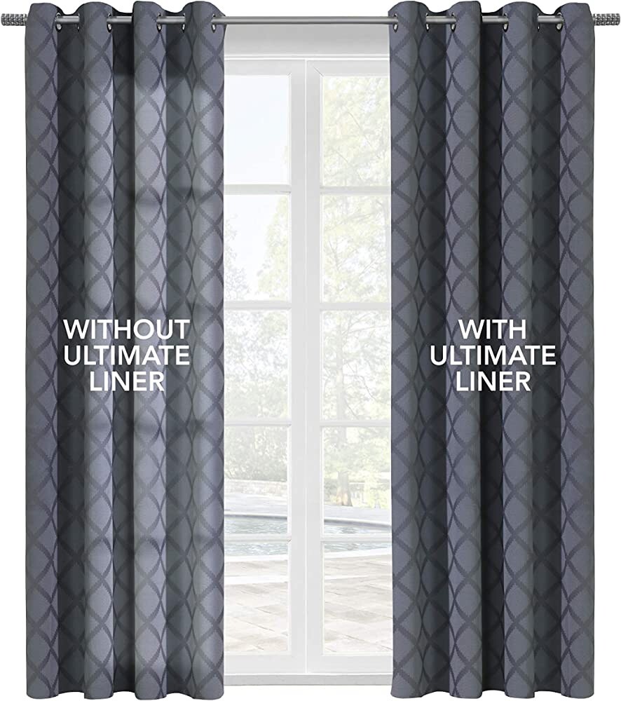 Thermalogic 1 Panel Thermal Energy Saving Blackout Curtain Liner 45 x 56” ($75)