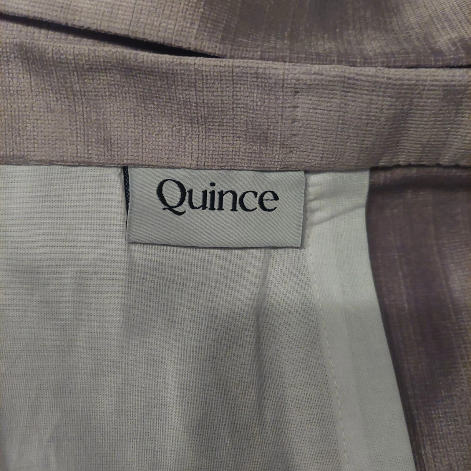 Quince Luster Velvet Curtain Panel Silver Lined Single Drape 48″ Open Box