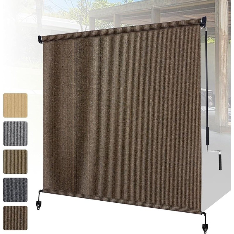 Spliced Connection Roller Shades UV Protection Easy Install Cordless Blinds New