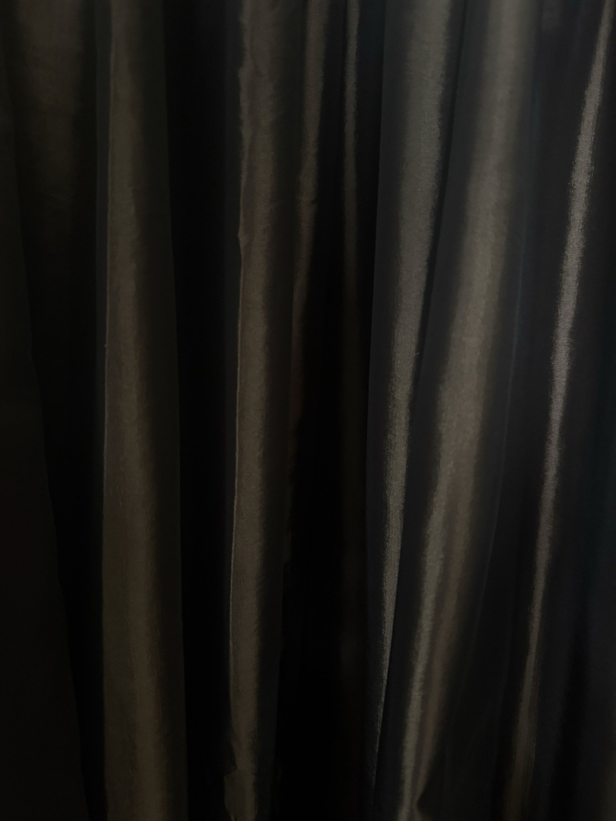 4 Peri Home Silk Style Dark Brown Lined Panels Drapes Curtains Interlined 94X54