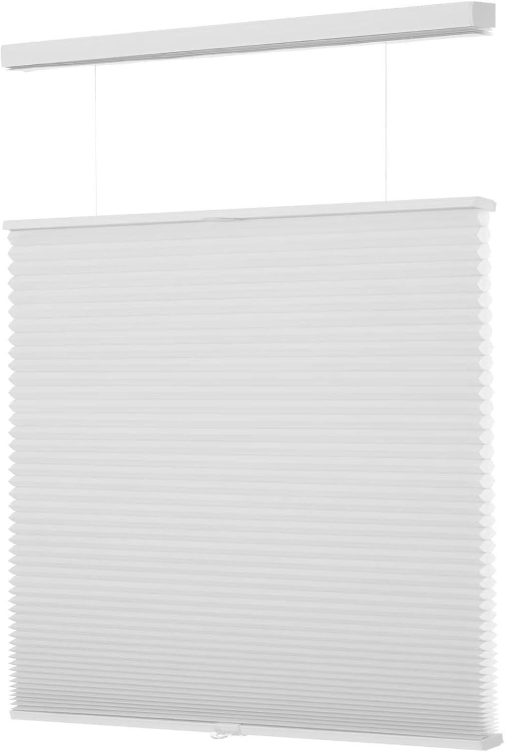 Top Down Bottom Up（TDBU） Cellular Shades, 1.5 inch Cordless Light 43″ W x 72″ H