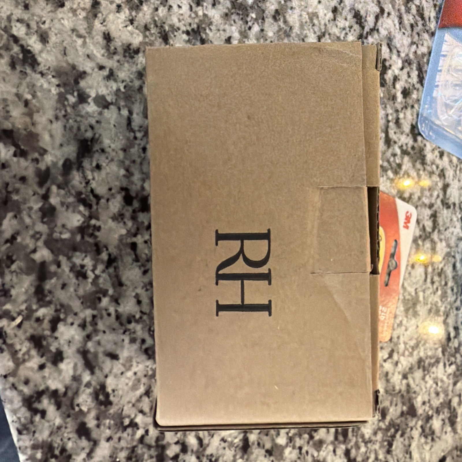 Restoration Hardware Solid Brass Loop Curtain Rings For 1 1/2″ Rod Set of 7 NIB