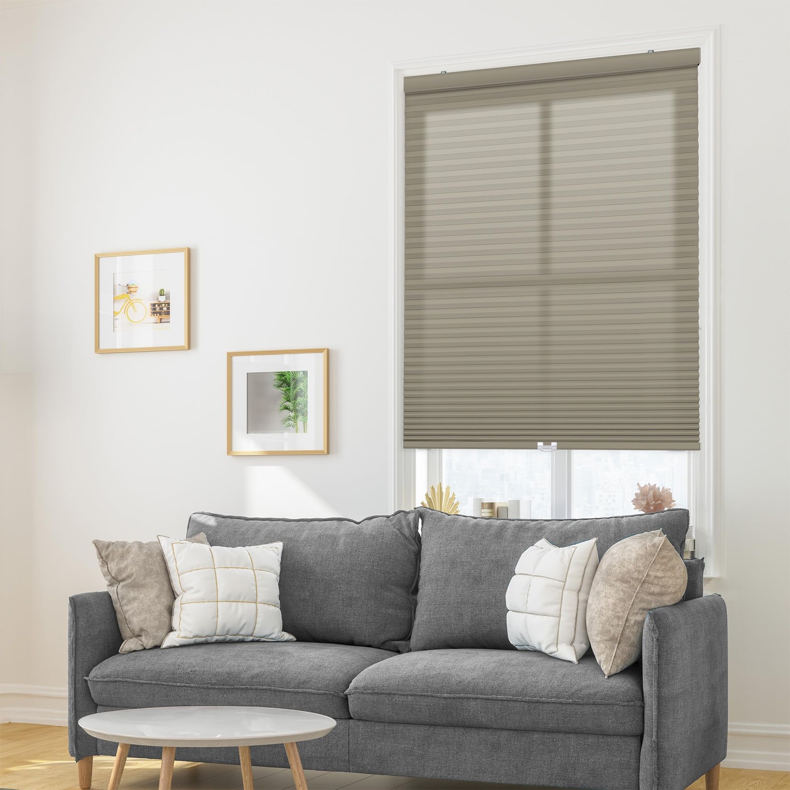 Dez Furnishings Cordless 1 Signature Light Filtering Cellular Shade 66.5 W X 72