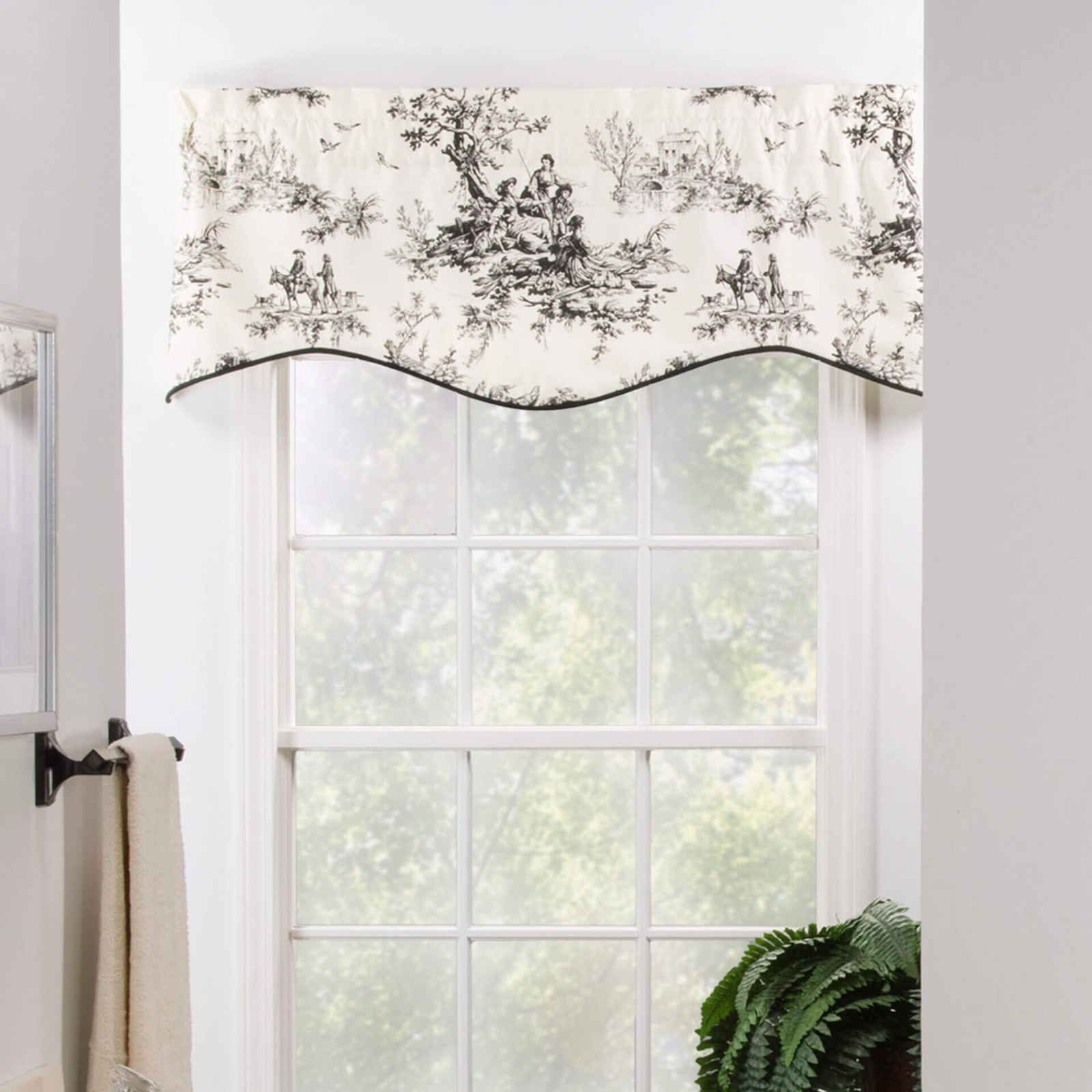 Bouvier Black Winston Valance – Toile