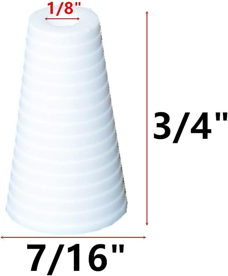 Pull Cord Tassels 20Pcs White Plastic Window Blind Cord Knobs Drops Pull End for