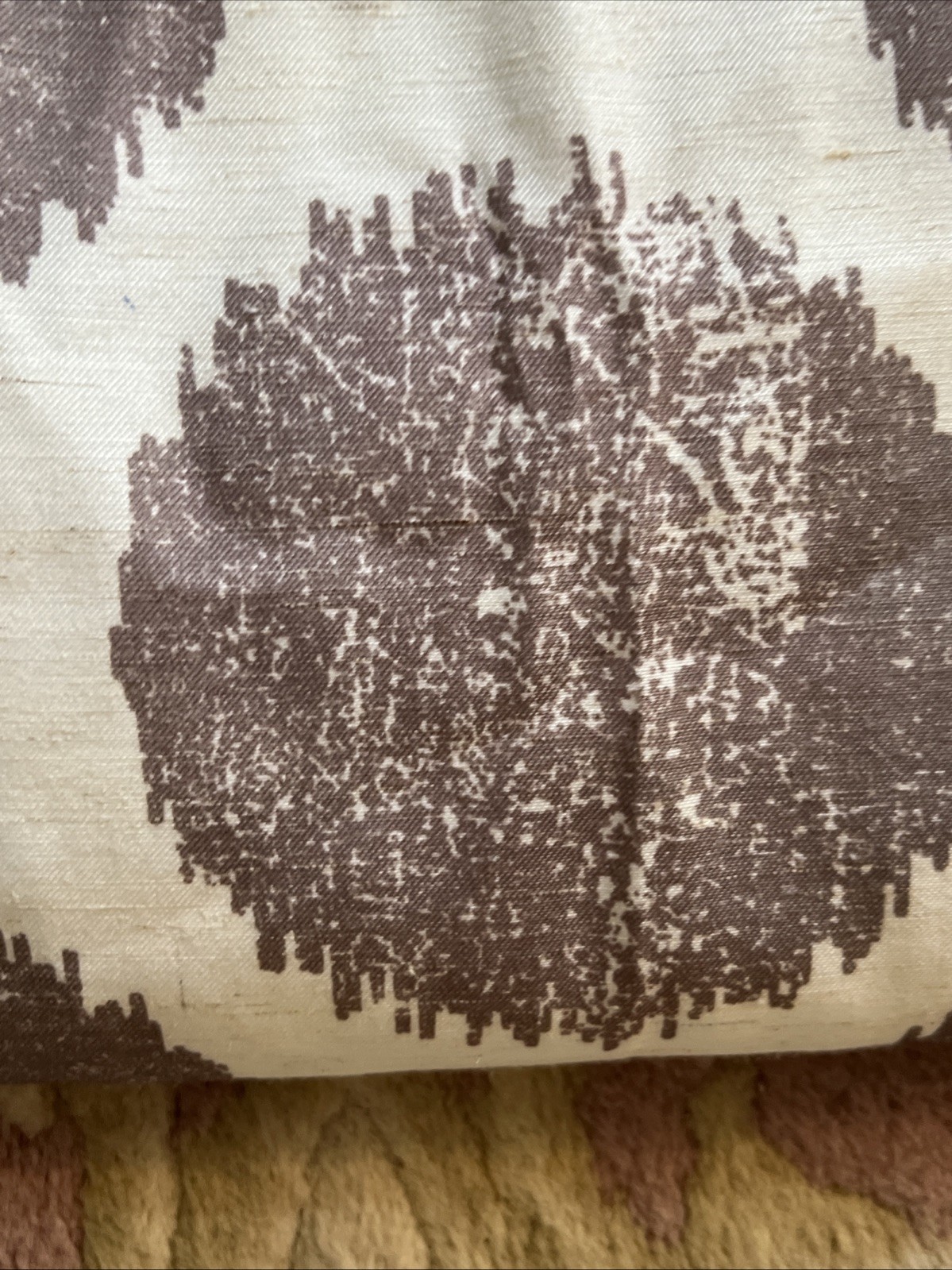 6 Curtain Panels Soft Lavender Powder Puffs 108” X 50” Lined 10% Linen EUC