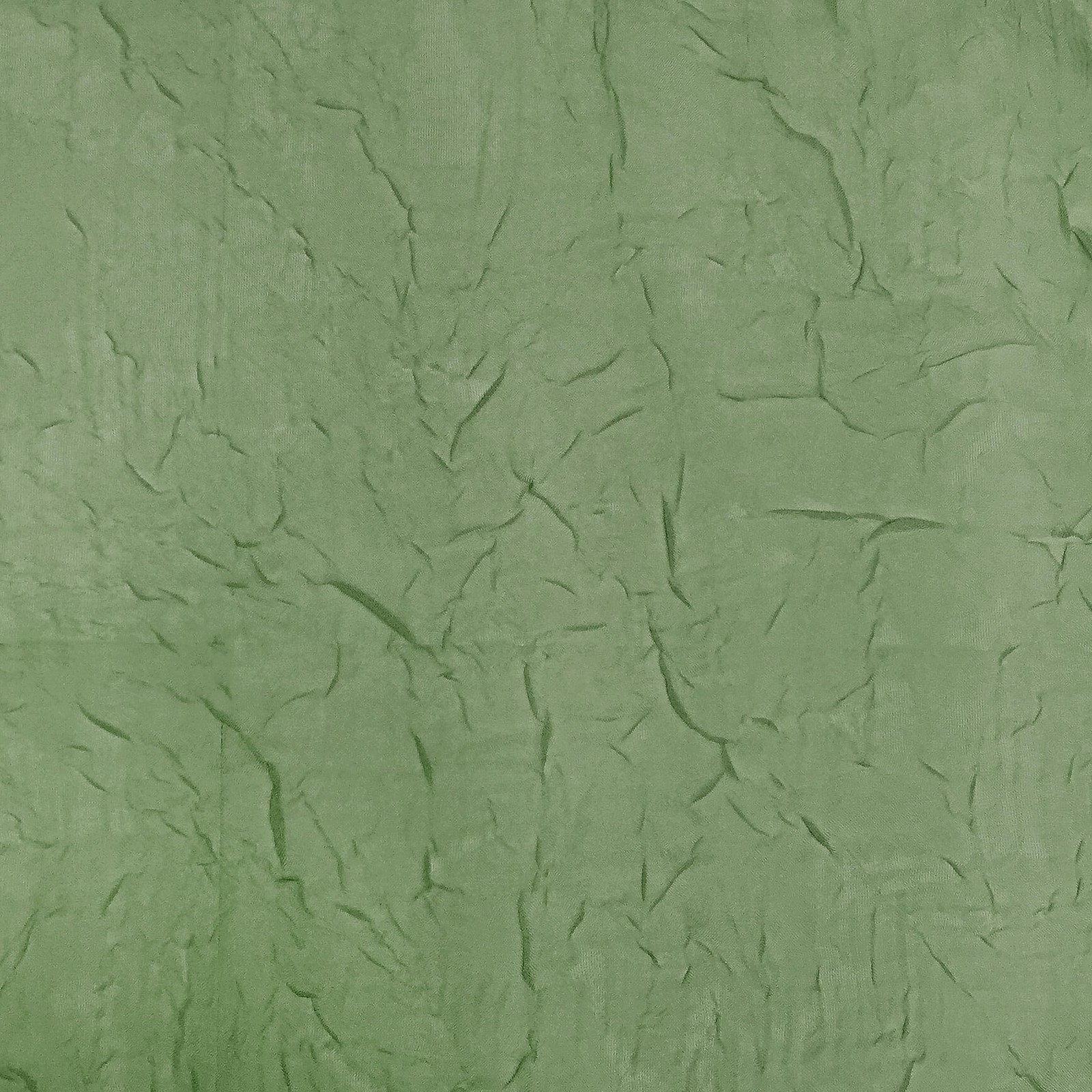 Sheer Voile Curtain Panel, 51″ x 84″, Crushed Texture, Sage Green