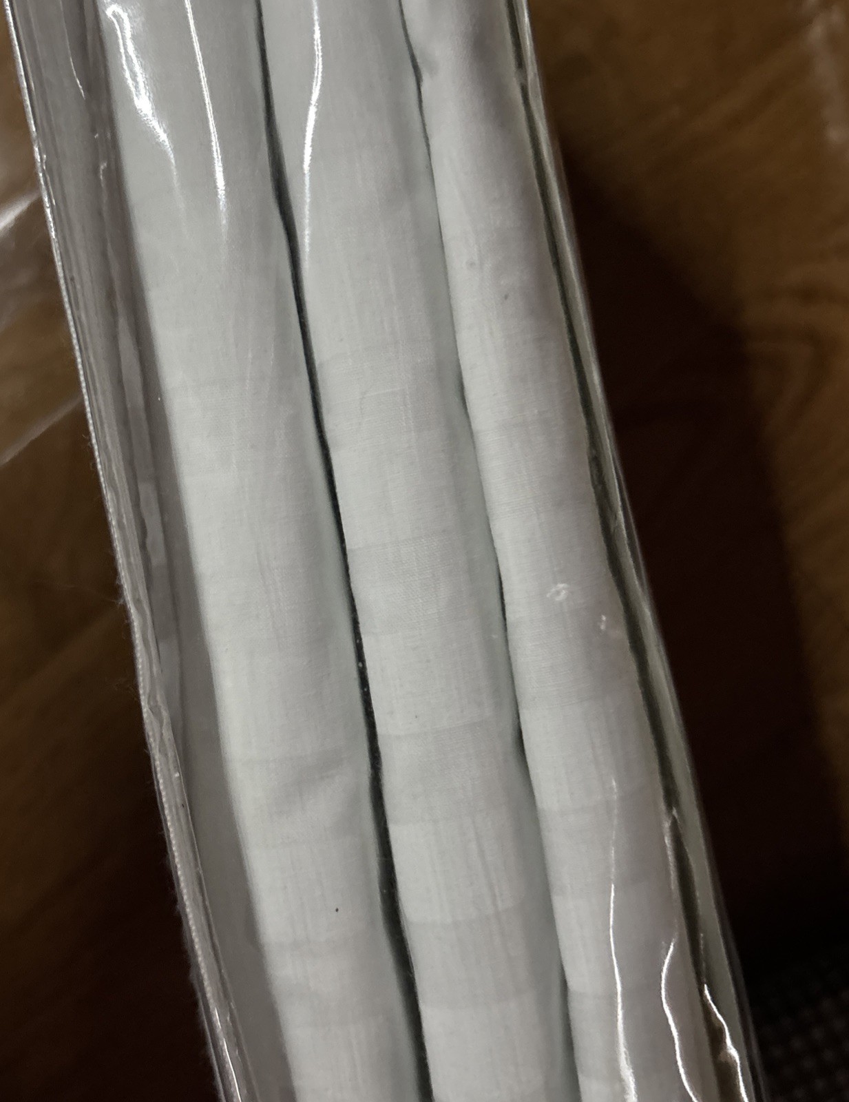 adrienne vittadini Lined Rod Pocket Draperies 84 “ X 84” No Iron Luxury Percale