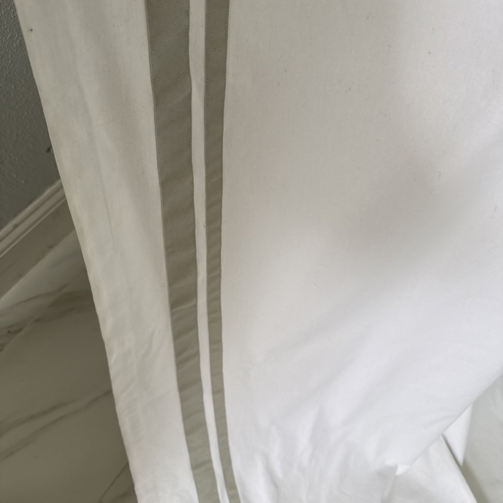 Pottery Barn Kids Cotton Blackout Curtains 44×96 x4 Minimalist Quiet Luxury