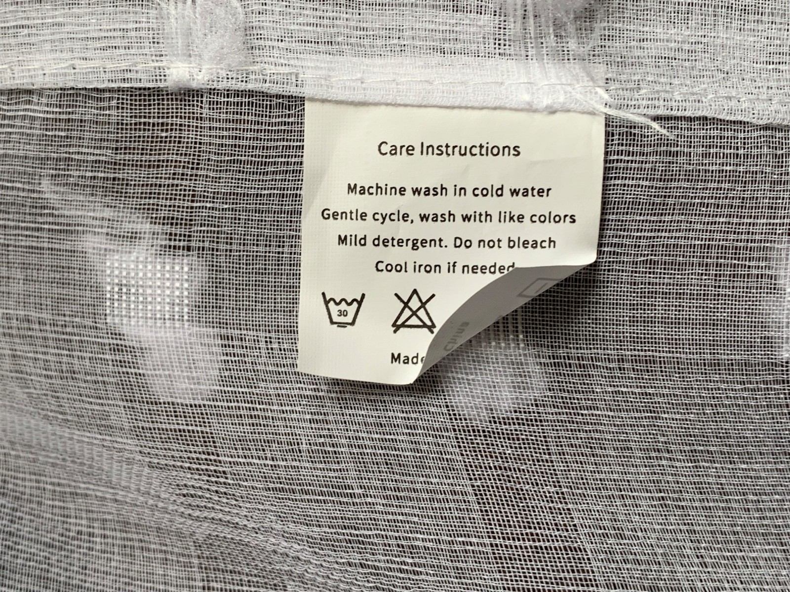 White Sheer Curtain Panels Polka Dot Design Set Panels 56Wx63L each