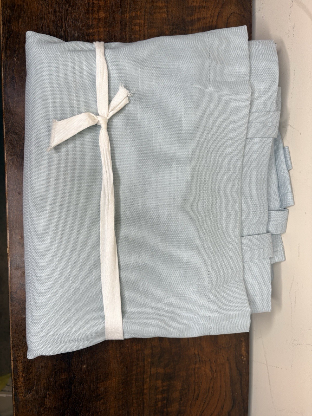 pottery barn Broadway (1) Curtain Blackout Lining 50×96 Chambray Blue -Read