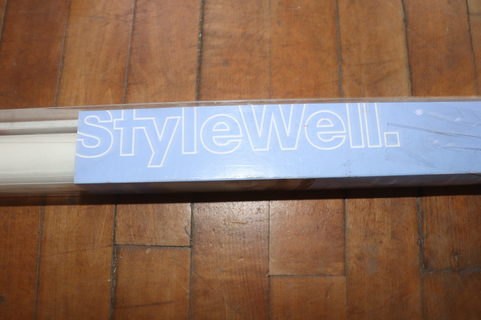 Stylewell Fabric Roller Shade Blackout Cordless White – Missing Hardware