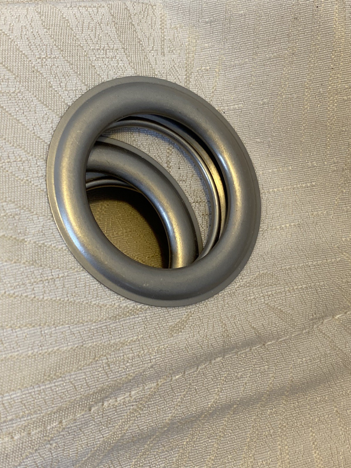 2 Panels Burst Pattern 52” X 95” Grommet Panel Neutral