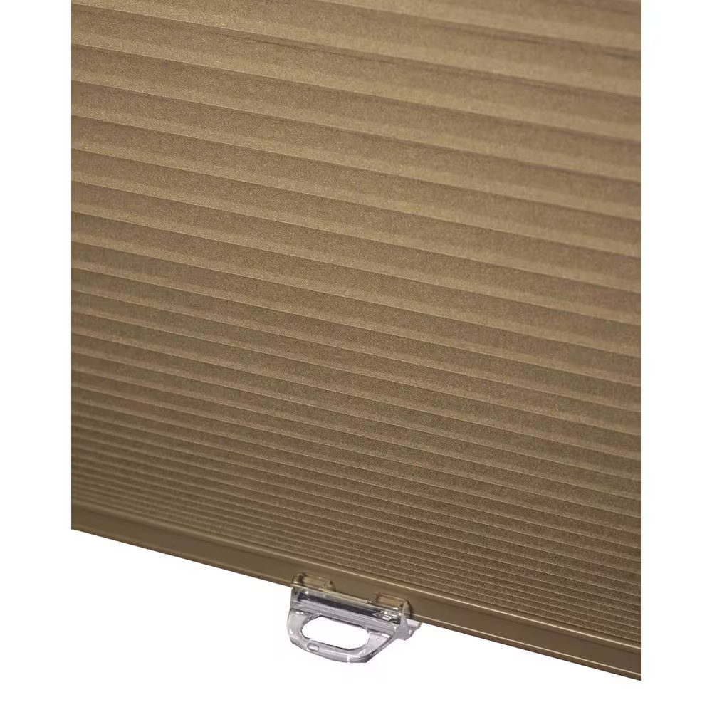Cut-To-Size Barnwood Cordless Blackout Insulating Polyester Cellular Shade 34 In