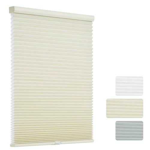 Light Filtering Cellular 44″ W x 72″ H Color-matched Beige(light Filtering)