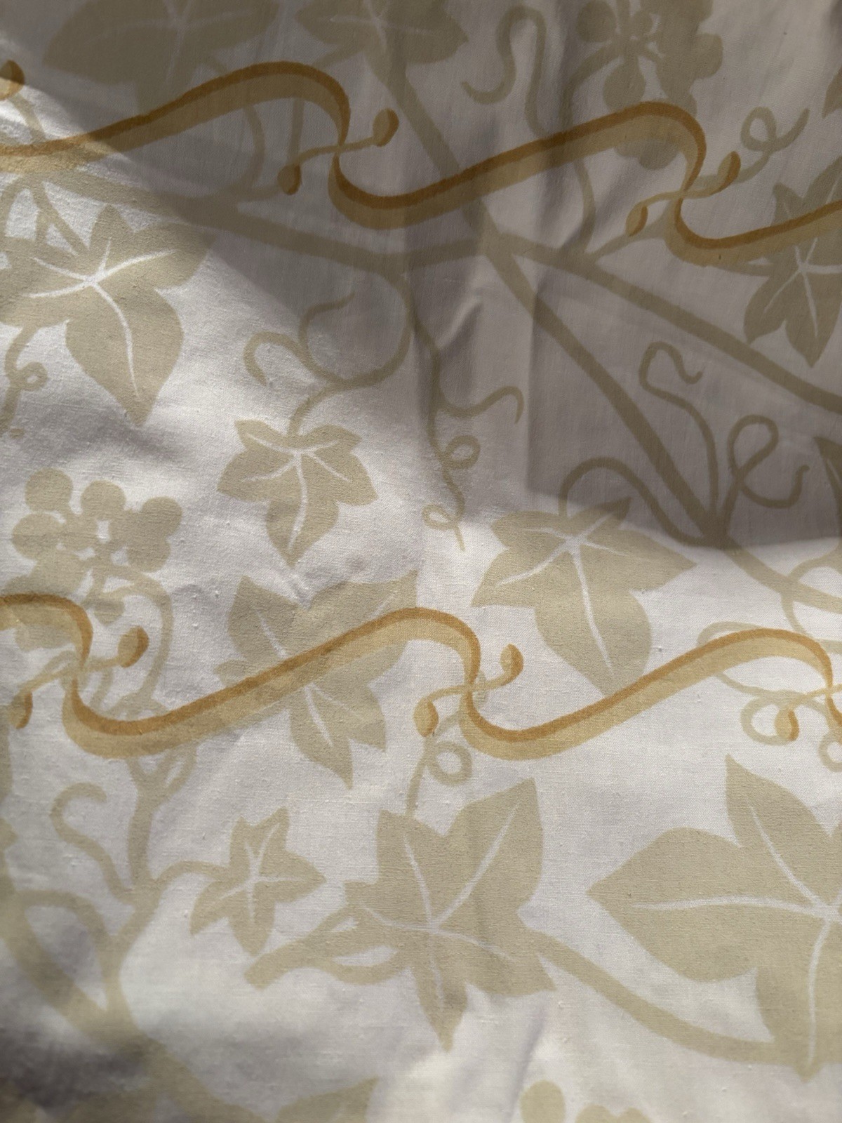 atelier martex curtain Panel 41” X 84” Robert A. M. Stern Grapes/Gold Leaves B2