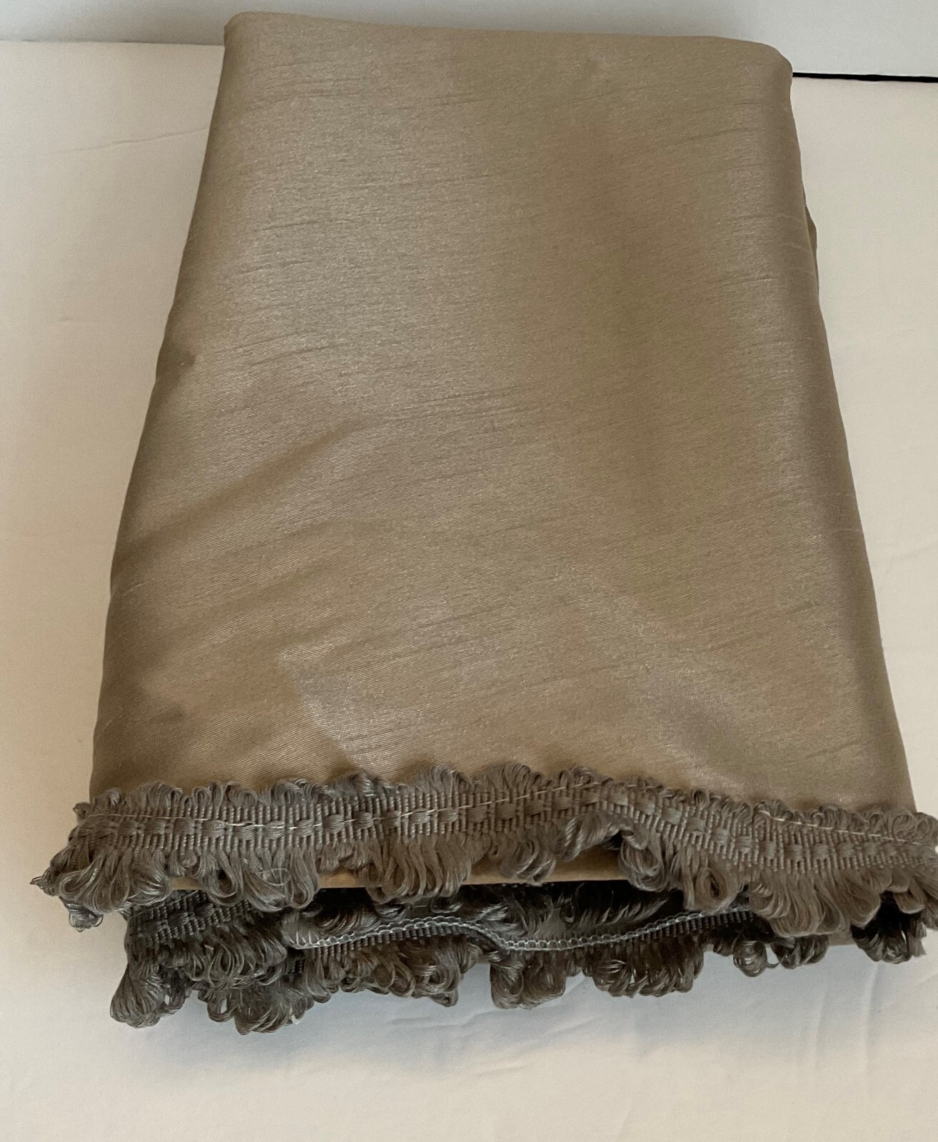 Elrene Home Fashions Room Darkening Rod Pocket Waterfall Window Valance 52 x 36