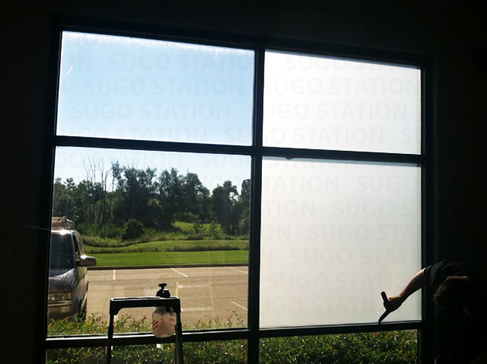 36″x24FT Frosted Bedroom Bathroom Window Glass Privacy Film Roll EASY DIY