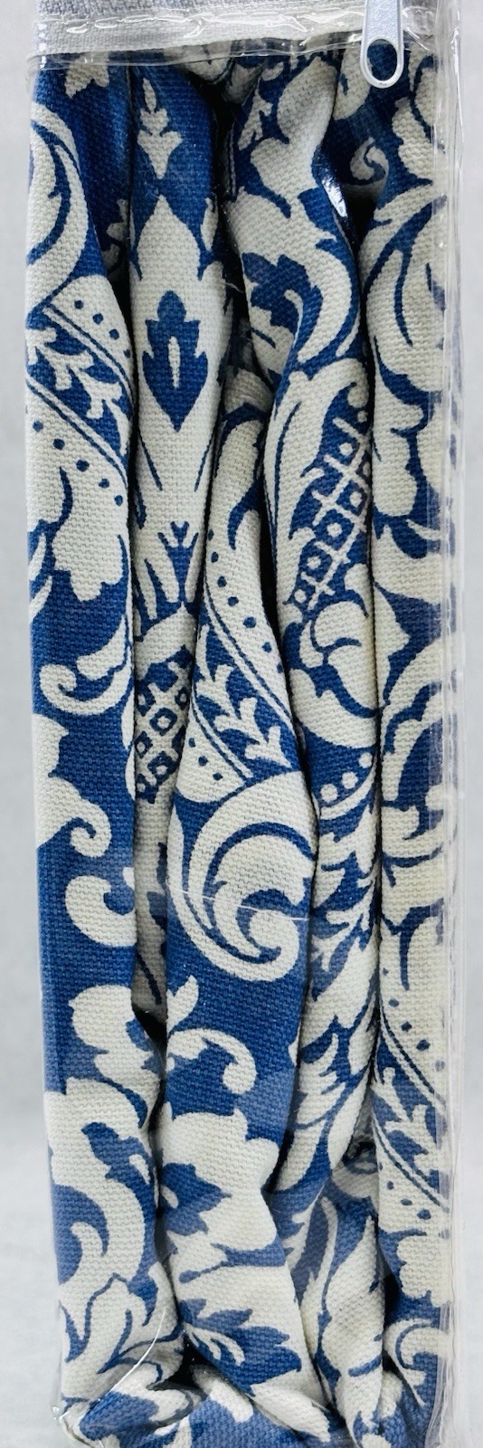 Waverly Donnington Cornflower Back Tab Panel 52×84 Blue White New