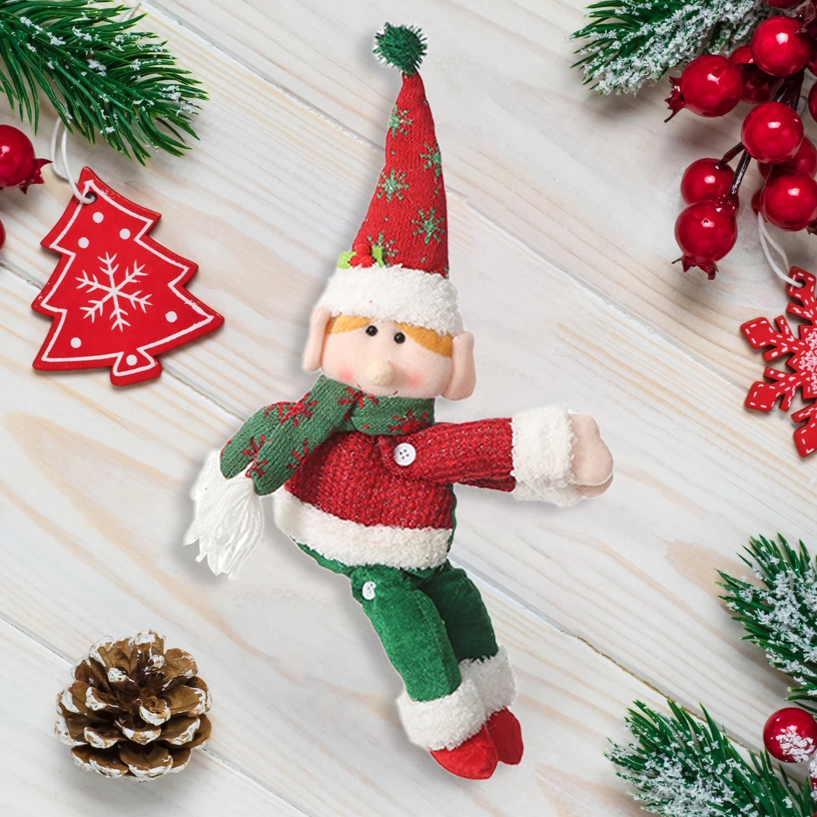 Christmas Curtain Tie Back Curtain Clip Window Decoration