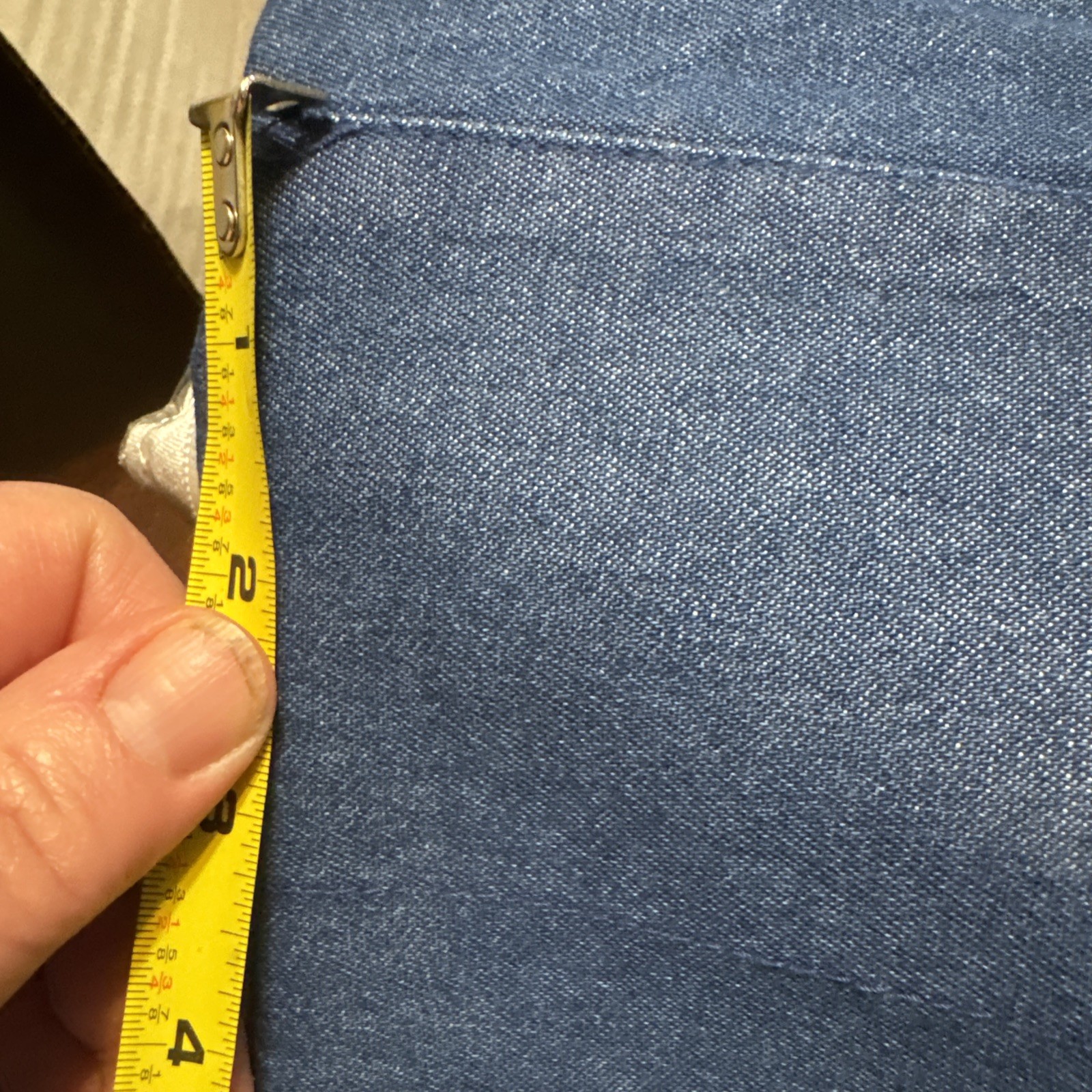 Lot2 NEW Medium WashDenim Classic Valances 84″ X15″ 100% Cotton Retro Farmhouse