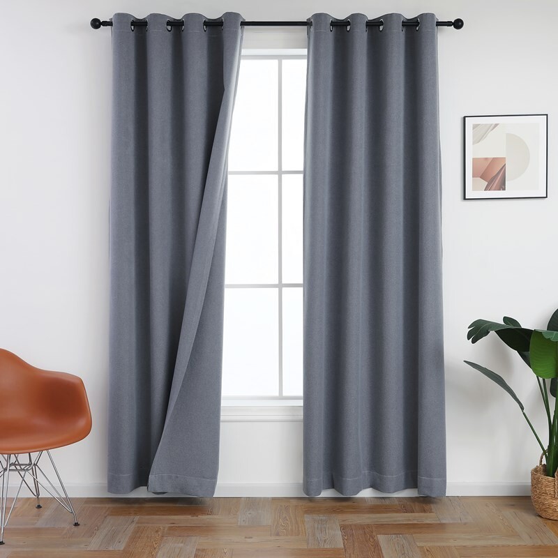 100% Blackout Bedroom Curtain W51″xH88″ 1 pannel Living Room WIndow Curtains