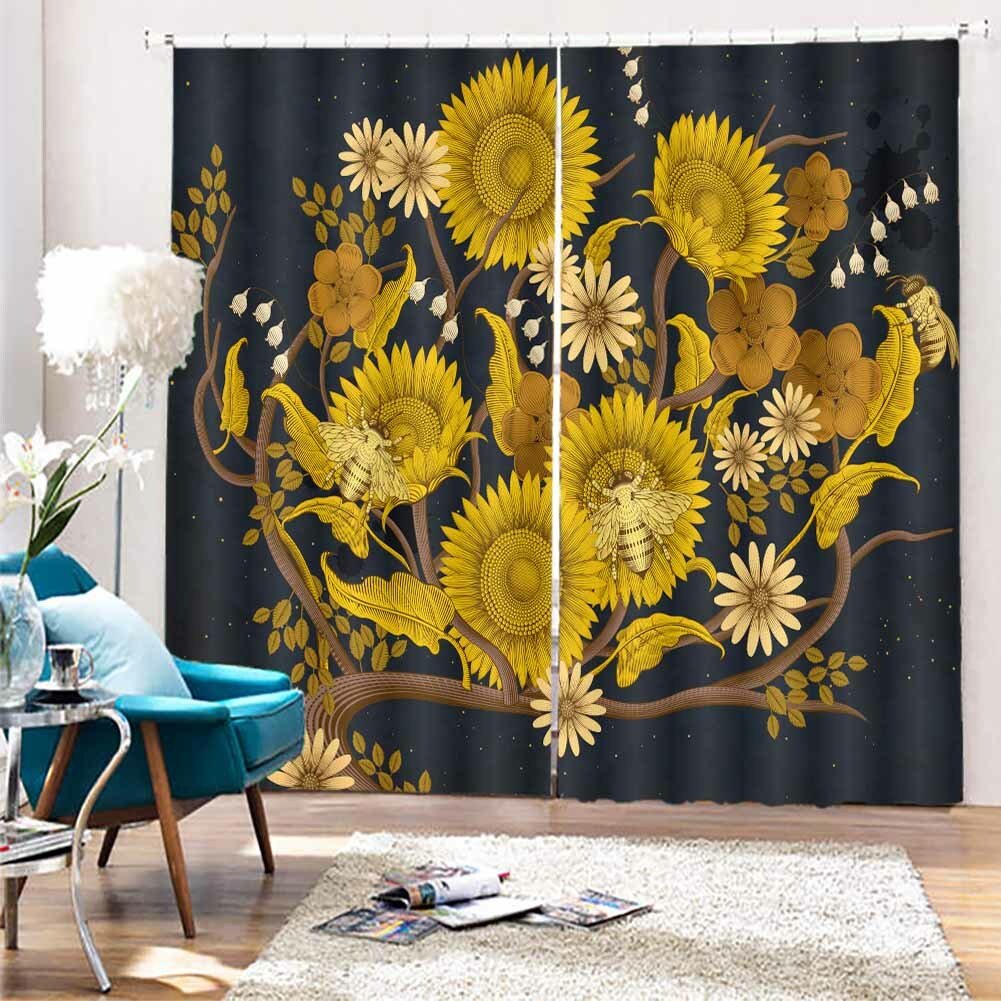 Grinding Tool Climbing 3D Curtain Blockout Photo Printing Curtains Drape Fabric