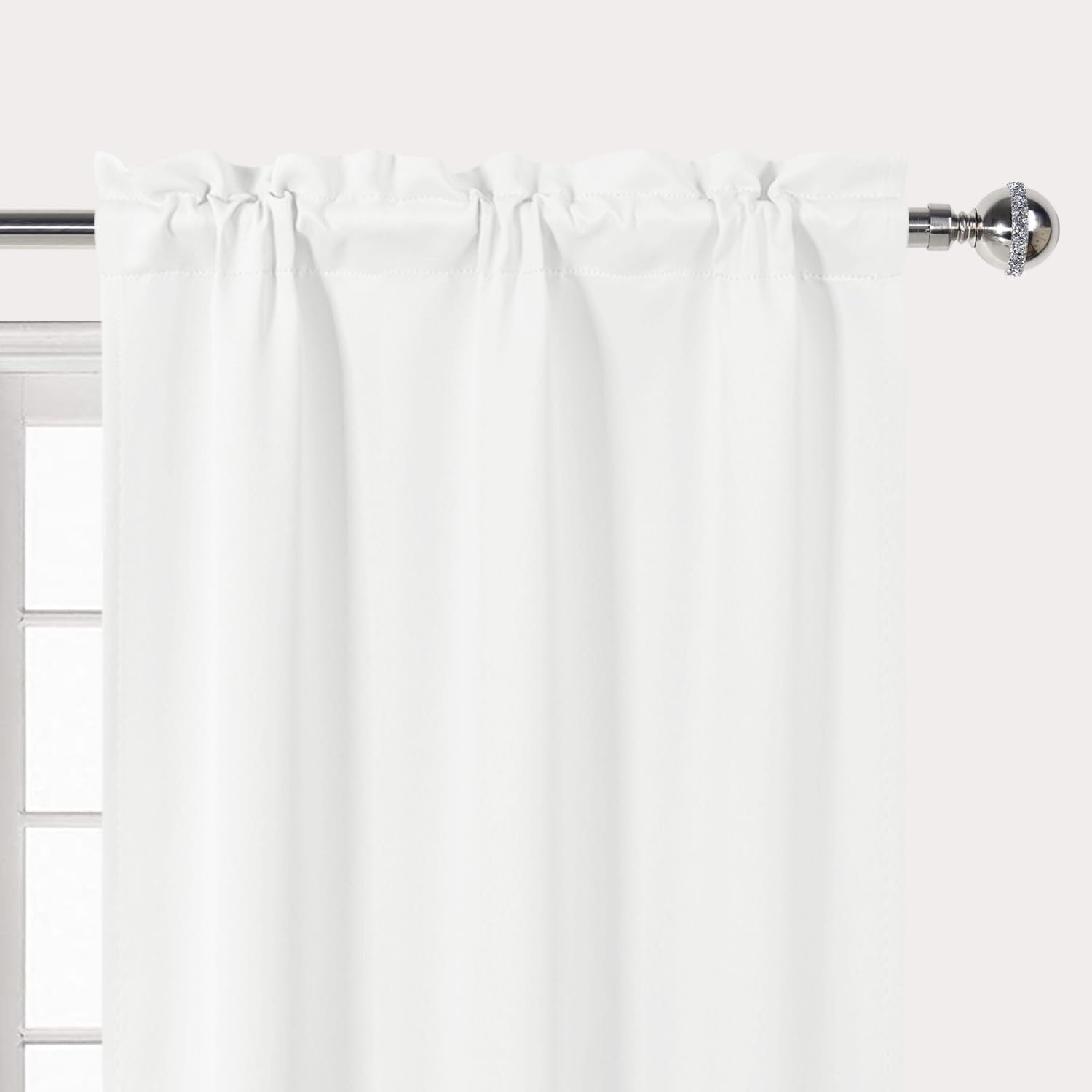 Valances for Windows Rod Pocket Window Valance Curtains for Kitchen Livingroom 6