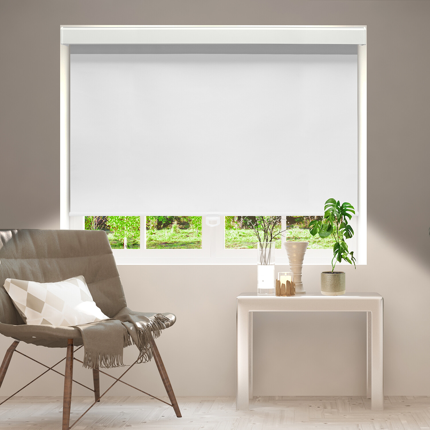 ColourTree Cordless Blackout Roller Shades, Thermal Insulated, UV Protection