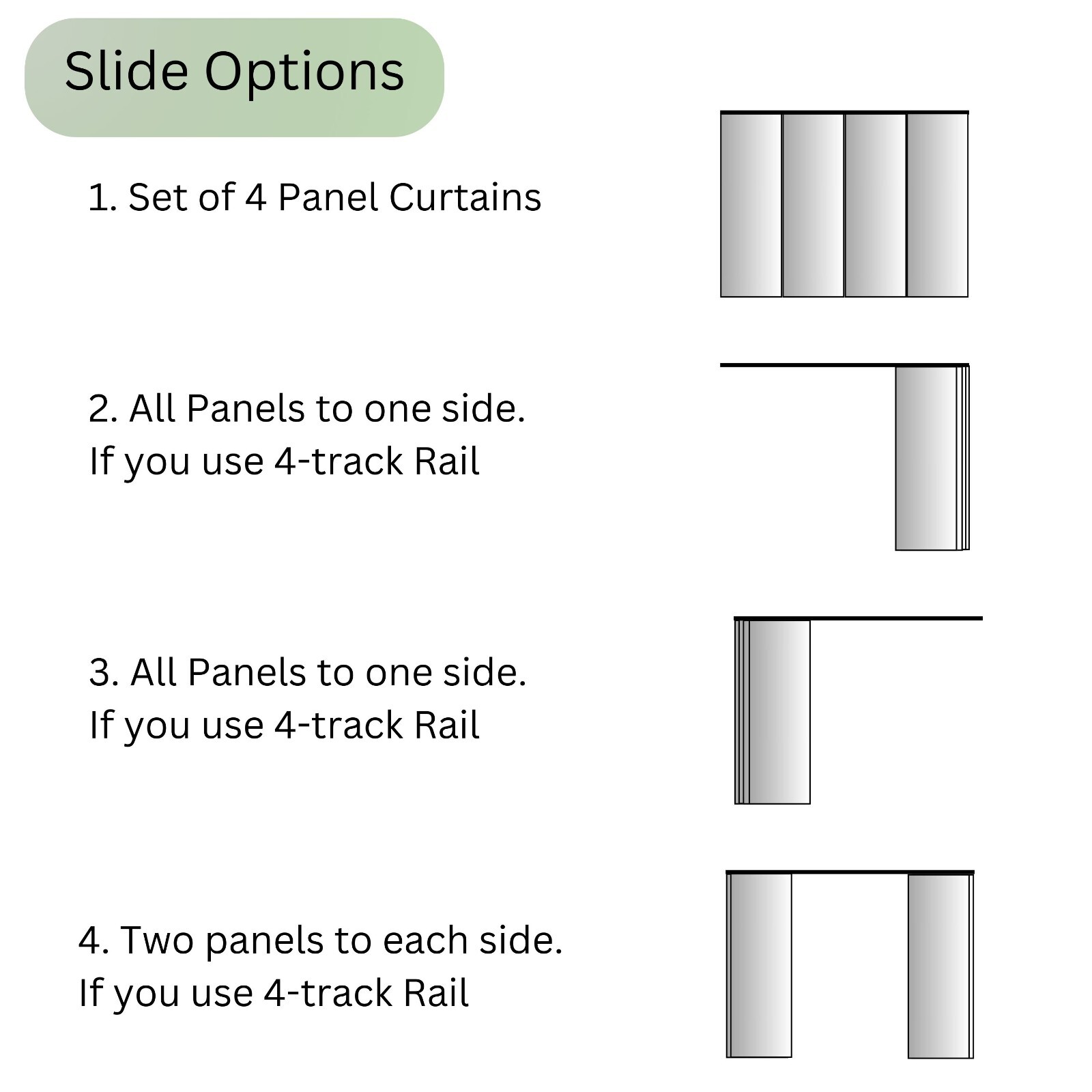 Sliding Panel Curtain for Room Separation, any sizes – Abstract Brown Waves