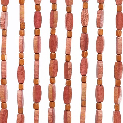 Bamboo Wood Beaded Curtain Door Curtain Room Porch Balcony Divider 90x200cm USA