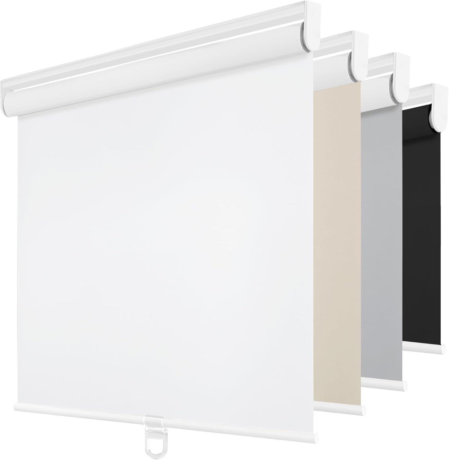 Cordless Blackout Roller Shades for Windows, Thermal Insulated UV Protection …