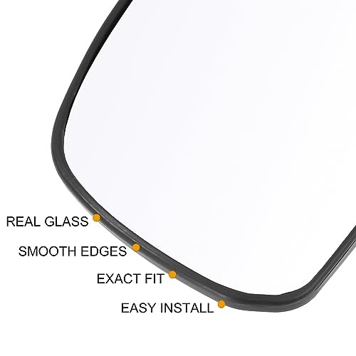 Glass Replacement for Rearview Mirrors – Right Passenger Side Heated Mirror