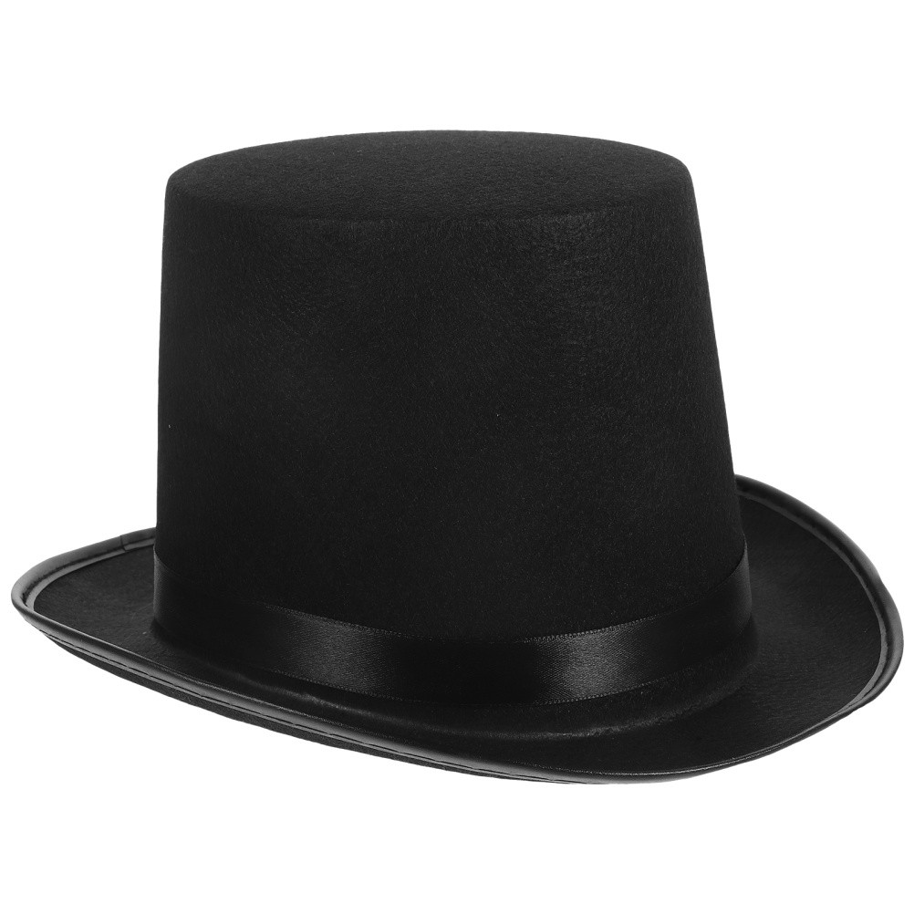 Magician’s Hat Hats Magician Costume Party Dress Up Accessory Black