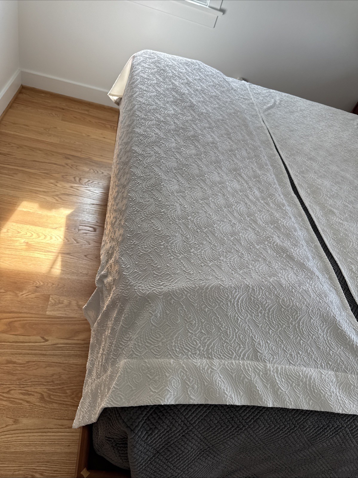 83” By 37″ Peri Home 2 pack White polyester Curtain Panel RN#30221