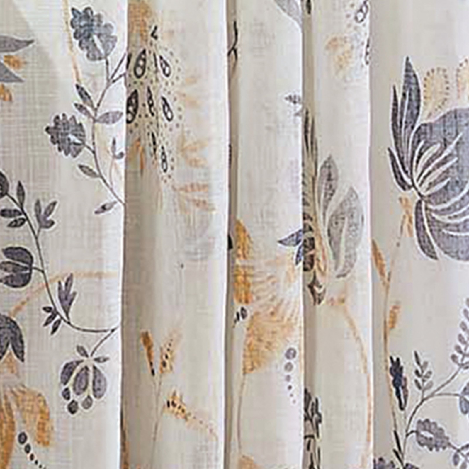 100% Cotton Indoor Sheer Rod Pocket Single Curtain Panel , White , 50″ W x 63″L