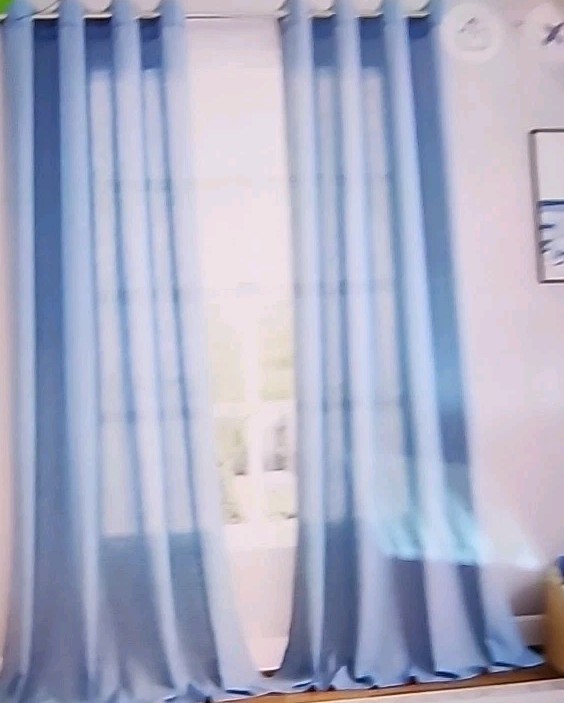 Nanspring Semi Sheer Curtains [52″×96″] M2